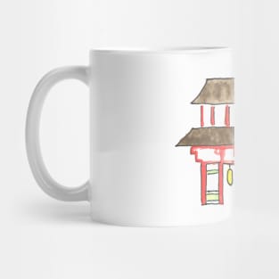 Tokyo Icons: Asakusa Temple Mug